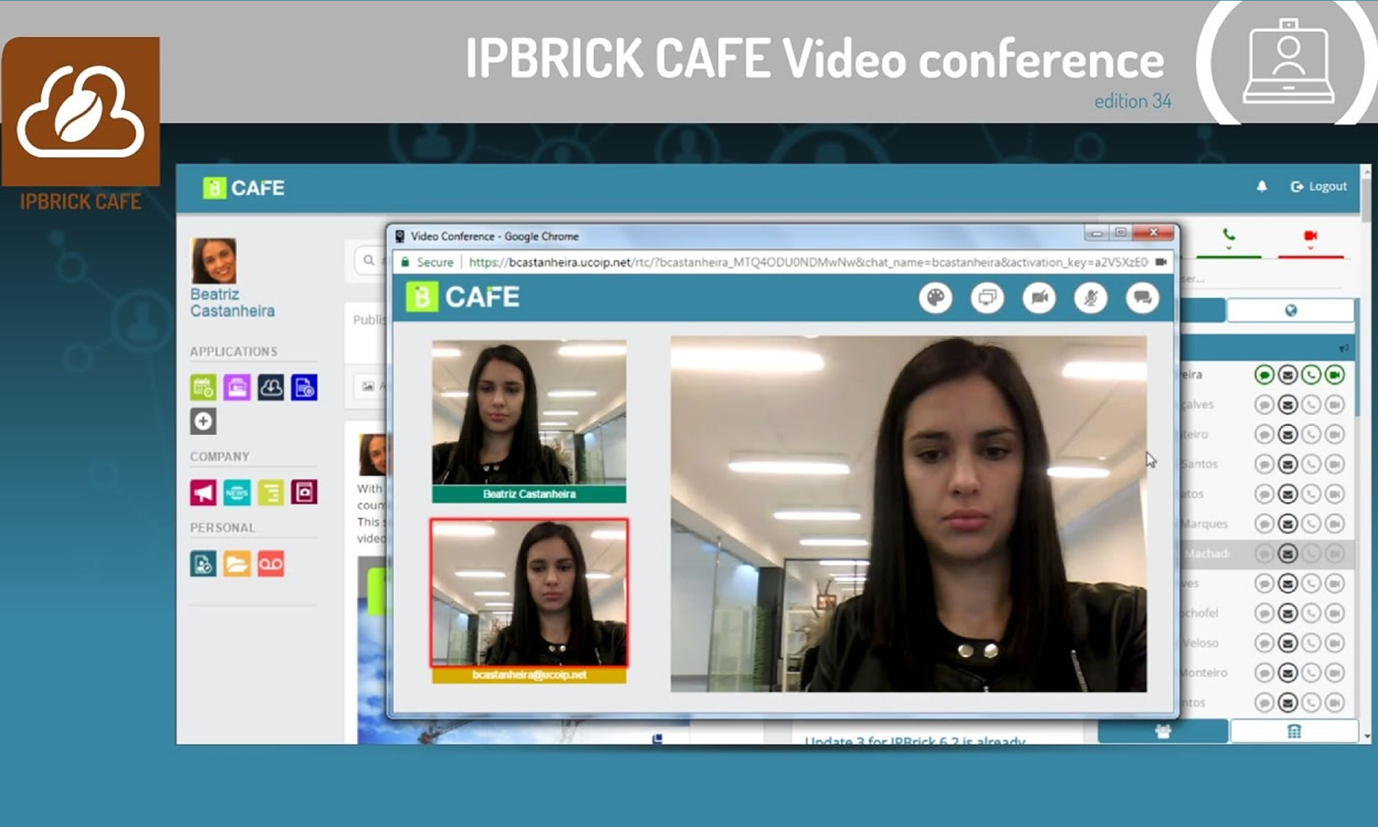 ipbrick cafe enterpise social network